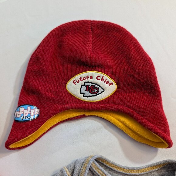 NFL Chiefs 6-9 Month Onesie NWT Stocking Cap 2T Chiefs Tee Red Alex Smith 11 - Picture 3 of 11